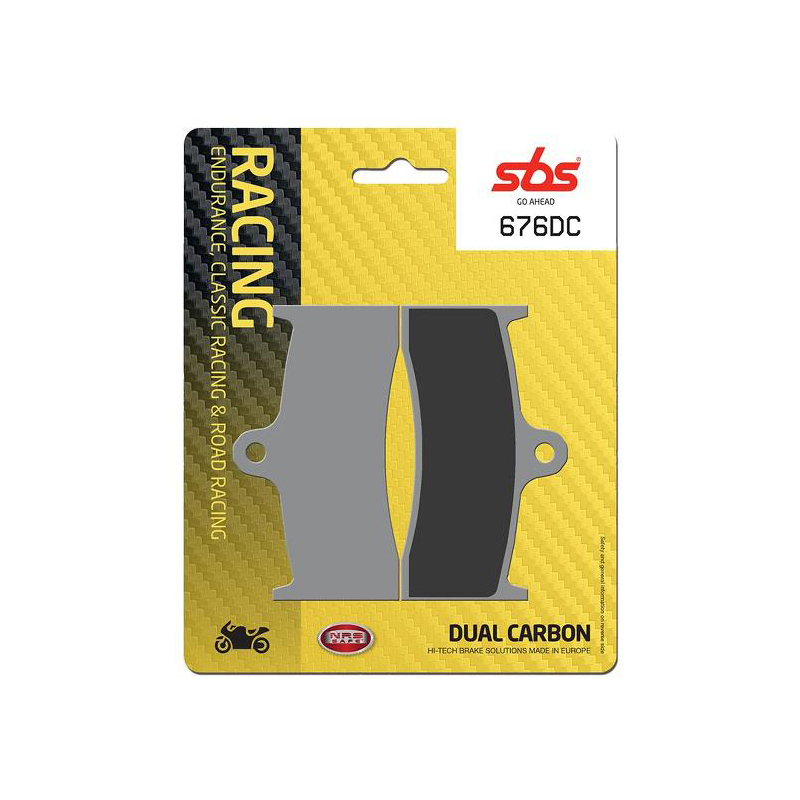 Set pastiglie freno anteriori SBS serie DC per BUELL M2 CYCLONE 1997-2002