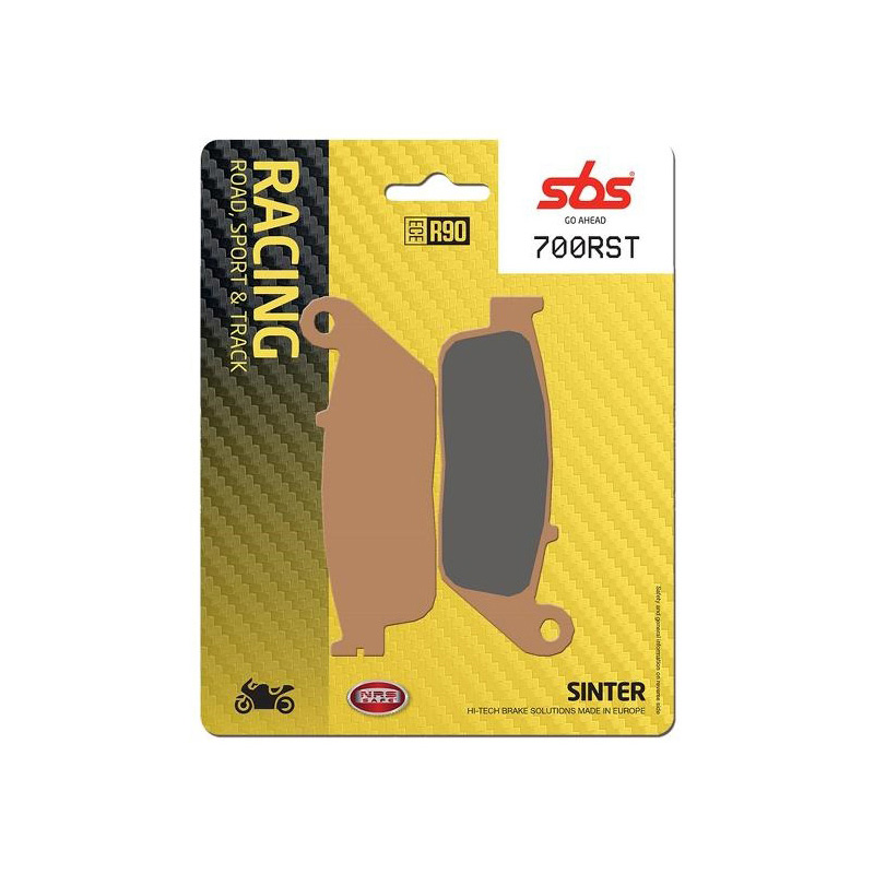 Set pastiglie freno anteriori SBS serie RST per HONDA VT 750 C SHADOW 2004-2005