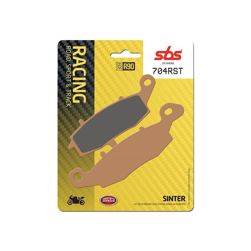 Set pastiglie freno anteriori SBS serie RST per KAWASAKI W 650 1999-2007