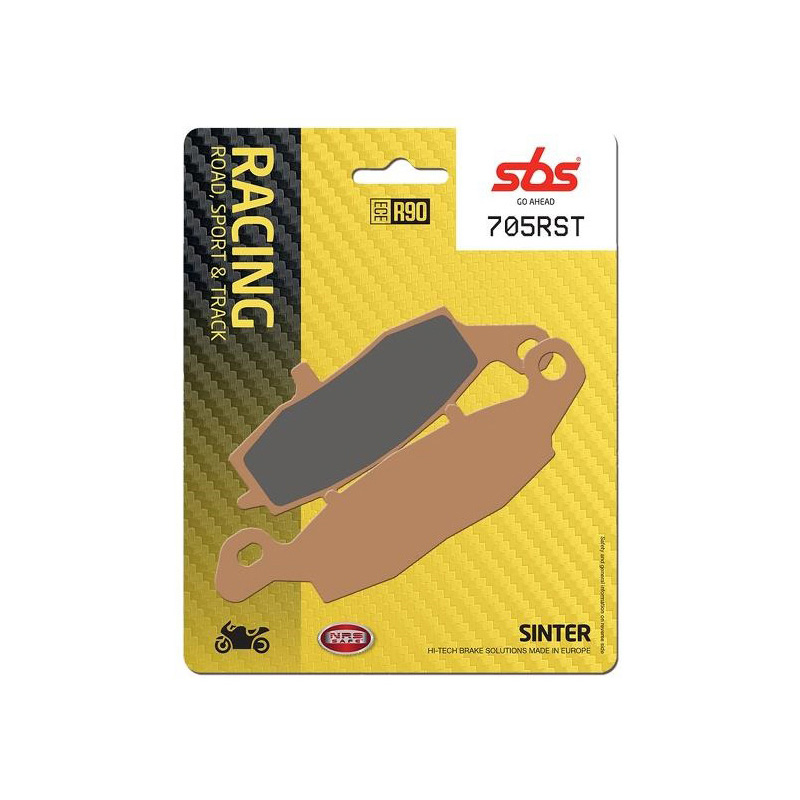 Set pastiglie freno anteriori SBS serie RST per SUZUKI VL 1500 LC INTRUDER 2002-2005