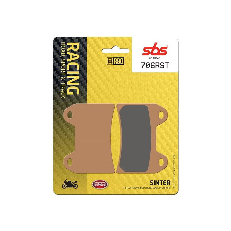 Set pastiglie freno anteriori SBS serie RST per CFMOTO 800 NK 2022-2026