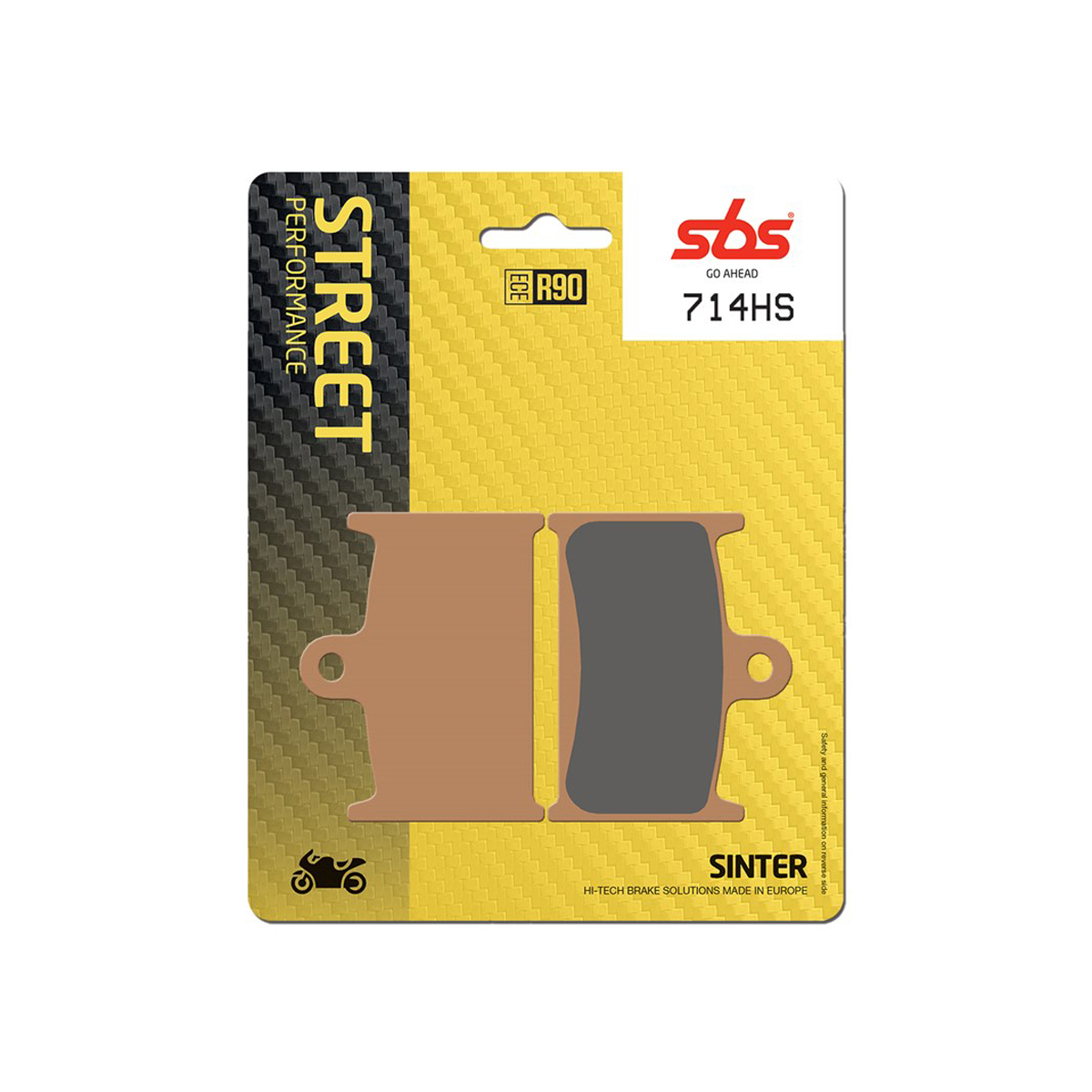 Set pastiglie freno anteriori SBS serie HS per SUZUKI GSF 1200 BANDIT /S 1996-2000
