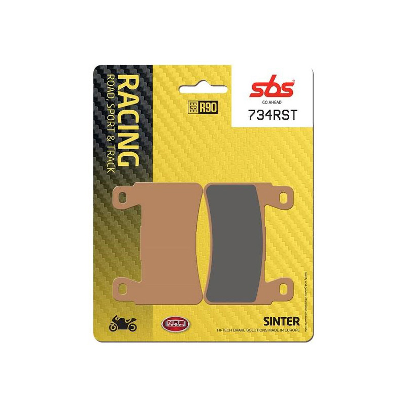 Set pastiglie freno anteriori SBS serie RST per HONDA VTR 1000 SP1 2000-2001