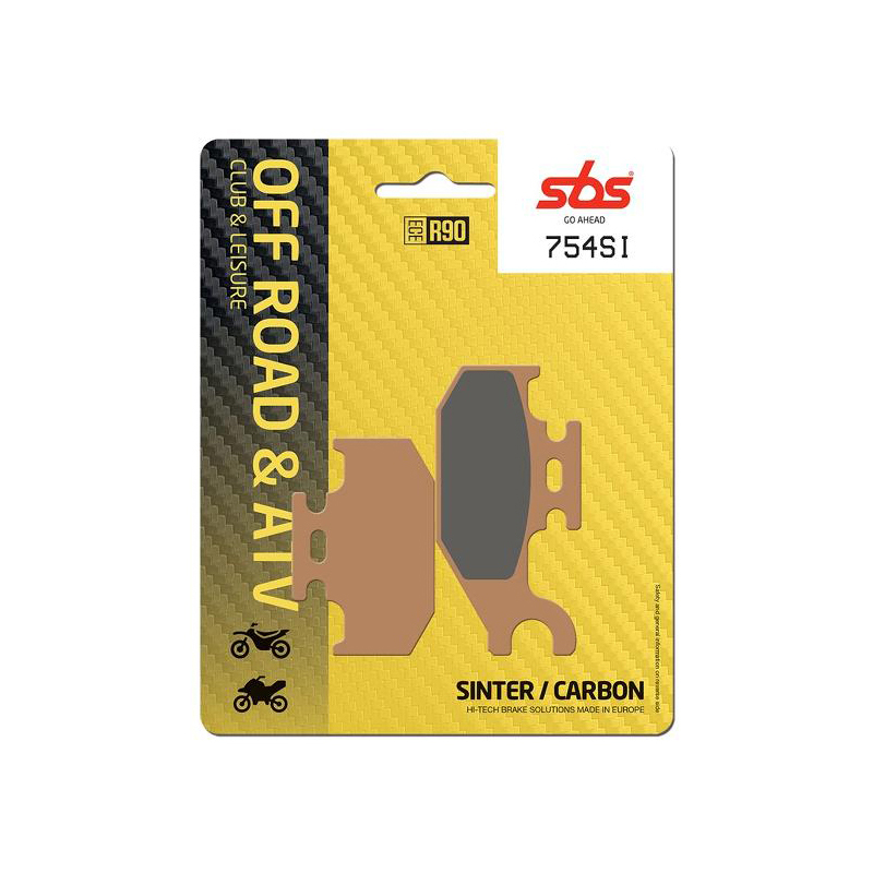 Set pastiglie freno posteriori offroad SBS serie SI per SUZUKI BURGMAN 125 2007-2016