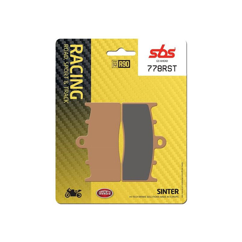 Set pastiglie freno anteriori SBS serie RST per BMW K 1200 LT 2002-2010