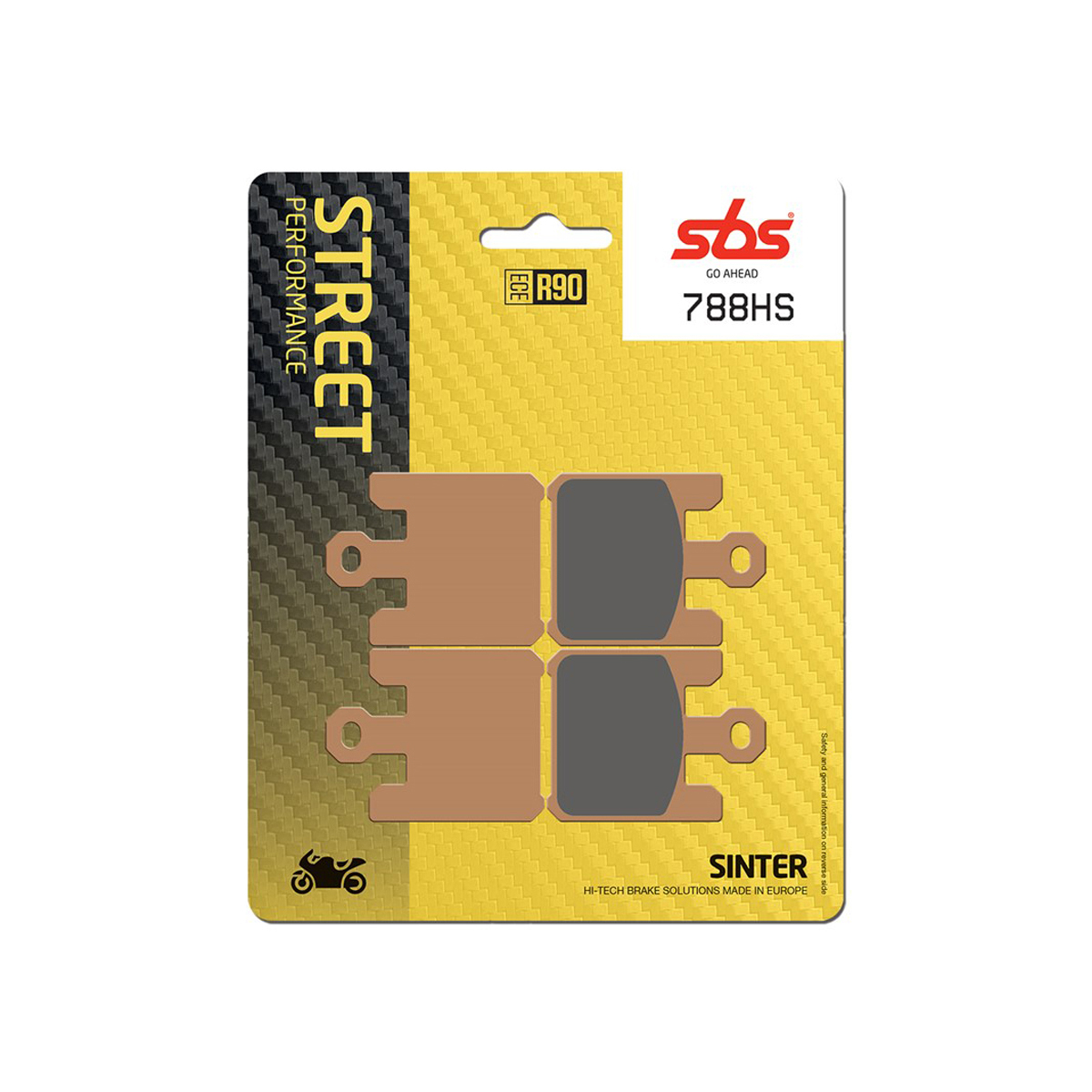 Set pastiglie freno anteriori SBS serie HS per SUZUKI GSX-R 1000 2003