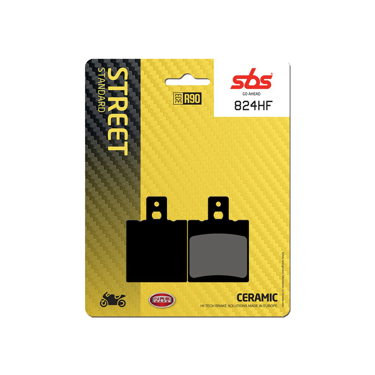 Set pastiglie freno posteriori SBS serie HF per APRILIA RS 125 EXTREMA 1992-1997