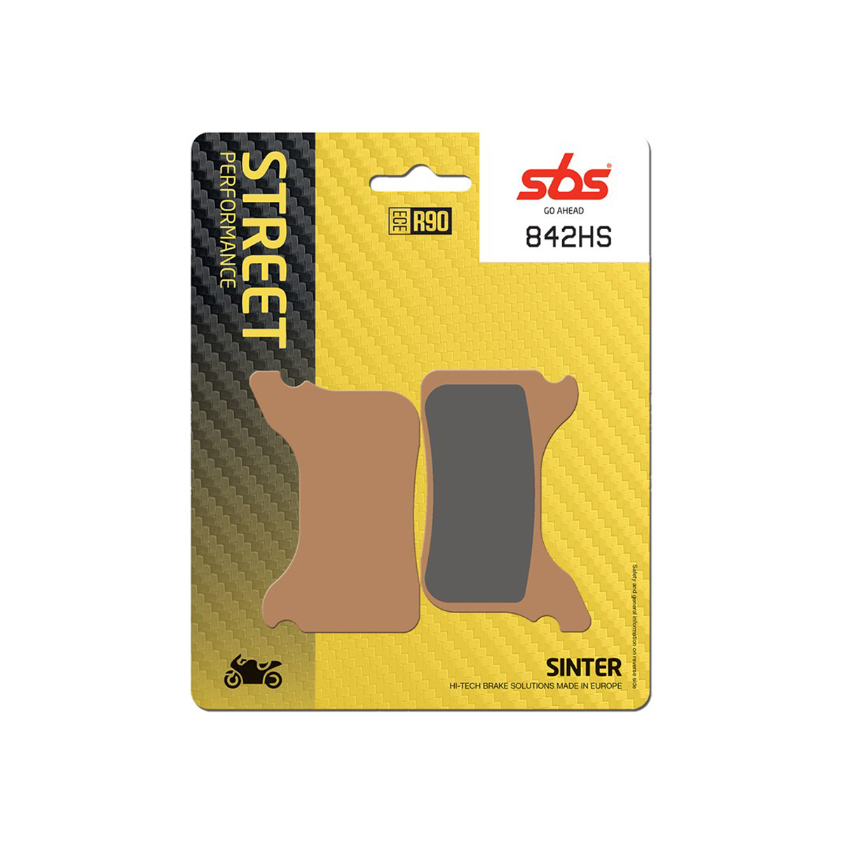 Set pastiglie freno anteriori SBS serie HS per APRILIA SXV 450 2006-2013