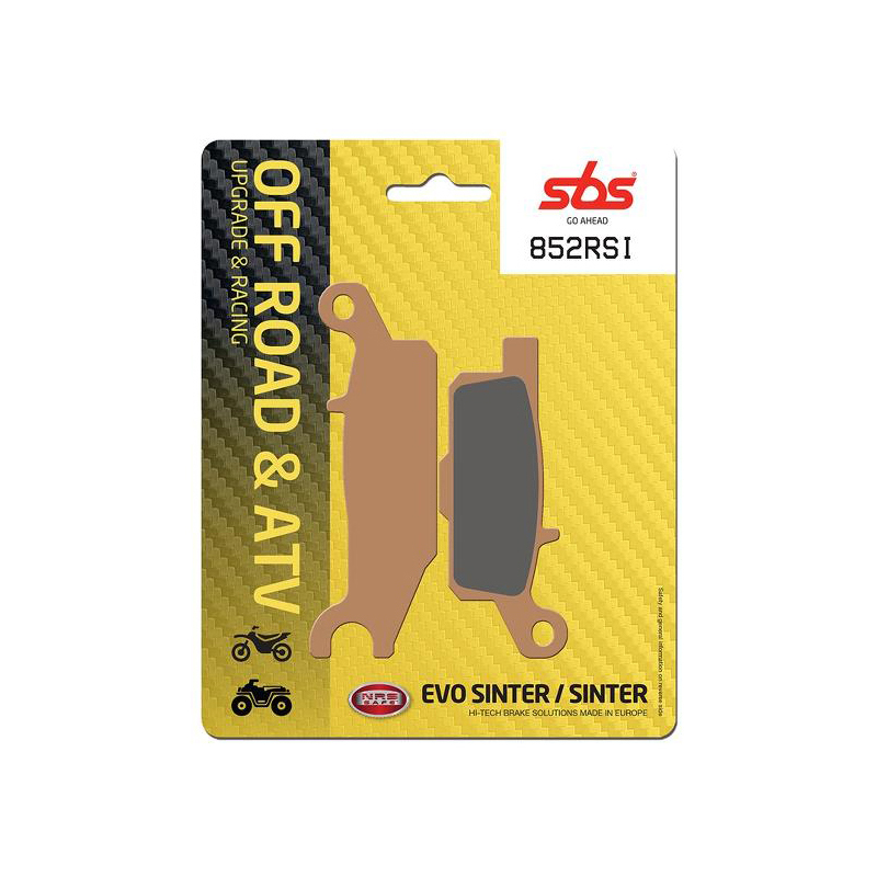 Set pastiglie freno posteriori lato sinistro SBS serie RSI per YAMAHA GRIZZLY 700 2007-2013