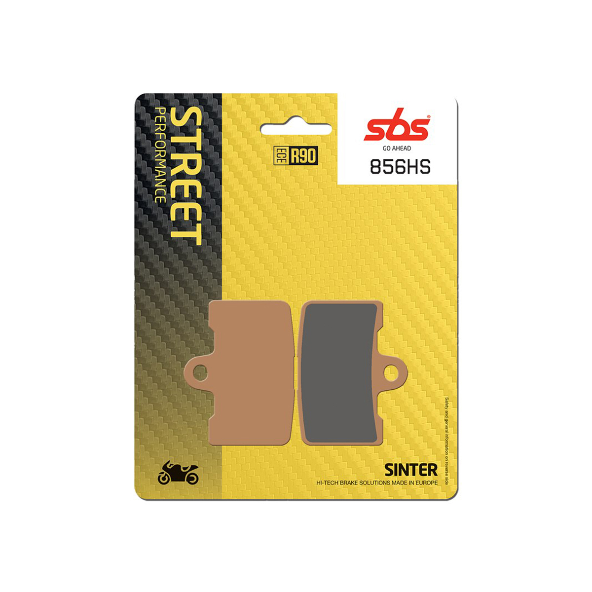 Set pastiglie freno anteriori SBS serie HS per BUELL 1125 CR 2007-2011