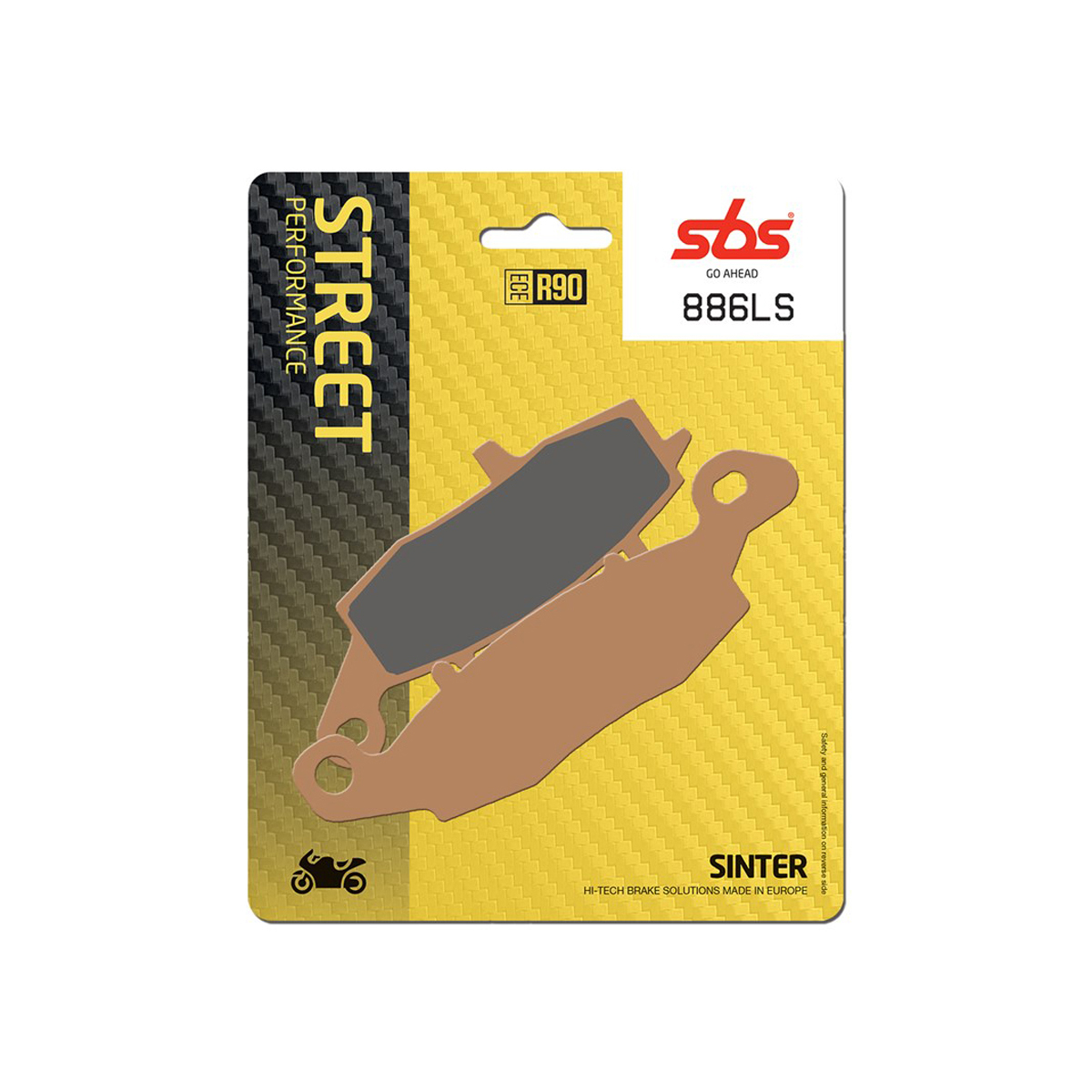 Set pastiglie freno posteriori SBS serie LS per SUZUKI VZ 1600 MARAUDER 2004-2006