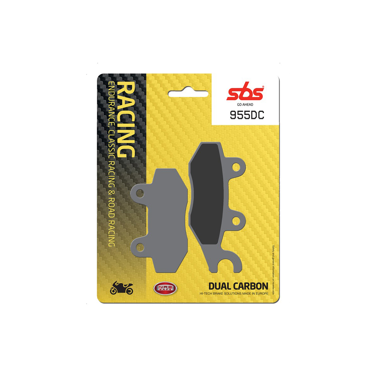 Set pastiglie freno anteriori SBS serie DC per KAWASAKI Z 400 2019-2020