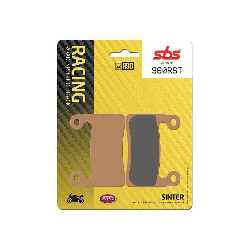 Set pastiglie freno anteriori SBS serie RST per BMW R 1250 RT 2019-2023