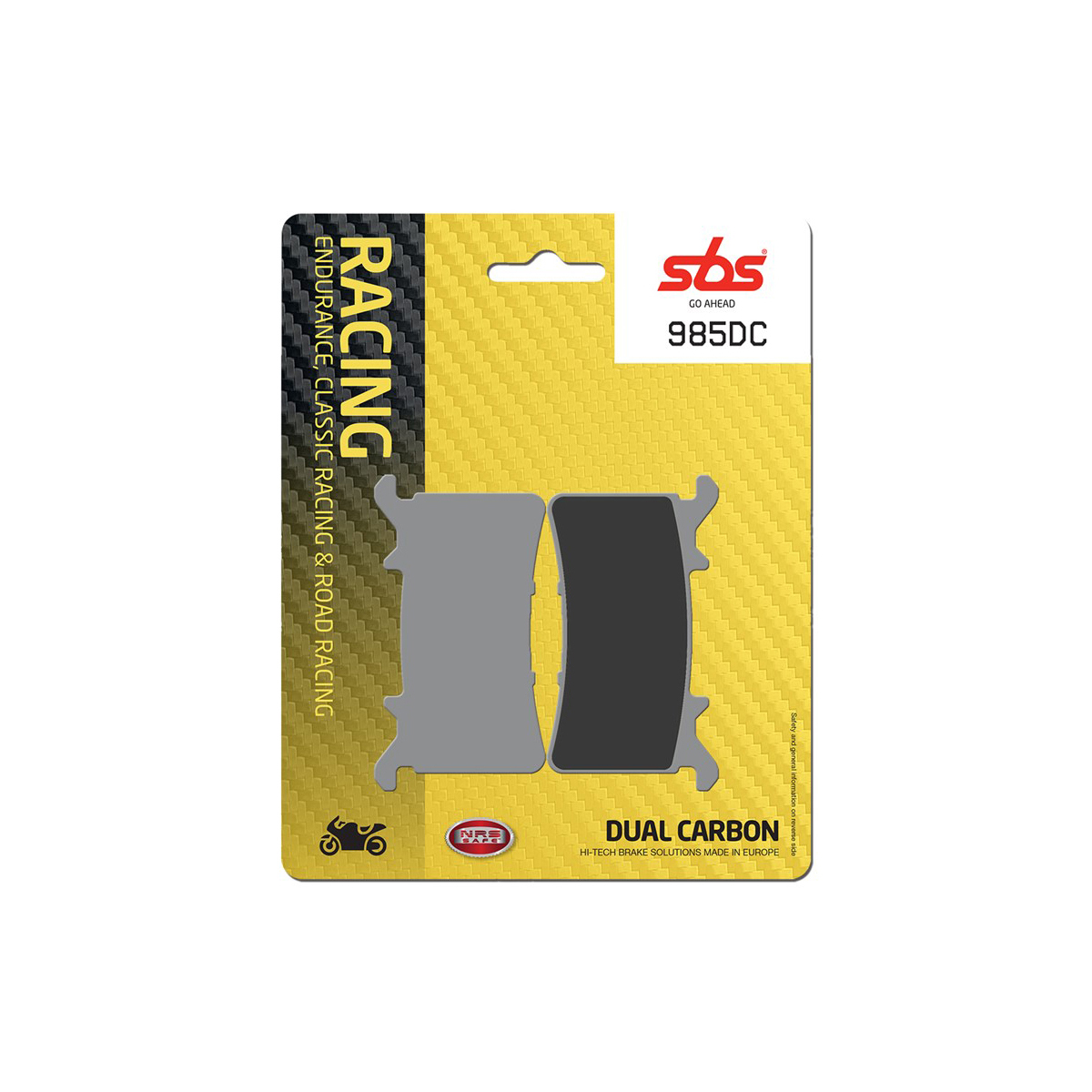 Set pastiglie freno anteriori SBS serie DC per BMW M 1000 XR 2024