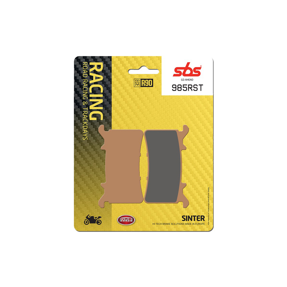 Set pastiglie freno anteriori SBS serie RST per BMW M 1000 XR 2024