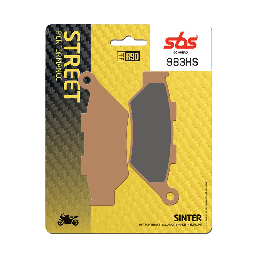 Set pastiglie freno anteriori SBS serie HS per BENELLI TRK 702 X 2023-2024