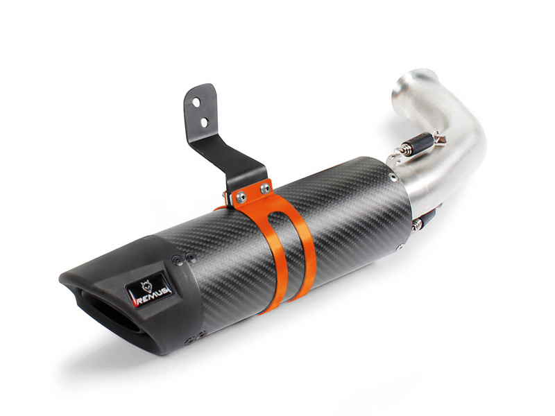 Silenziatore racing Remus Sport Flow in carbonio per KTM 390 DUKE 2017-2020