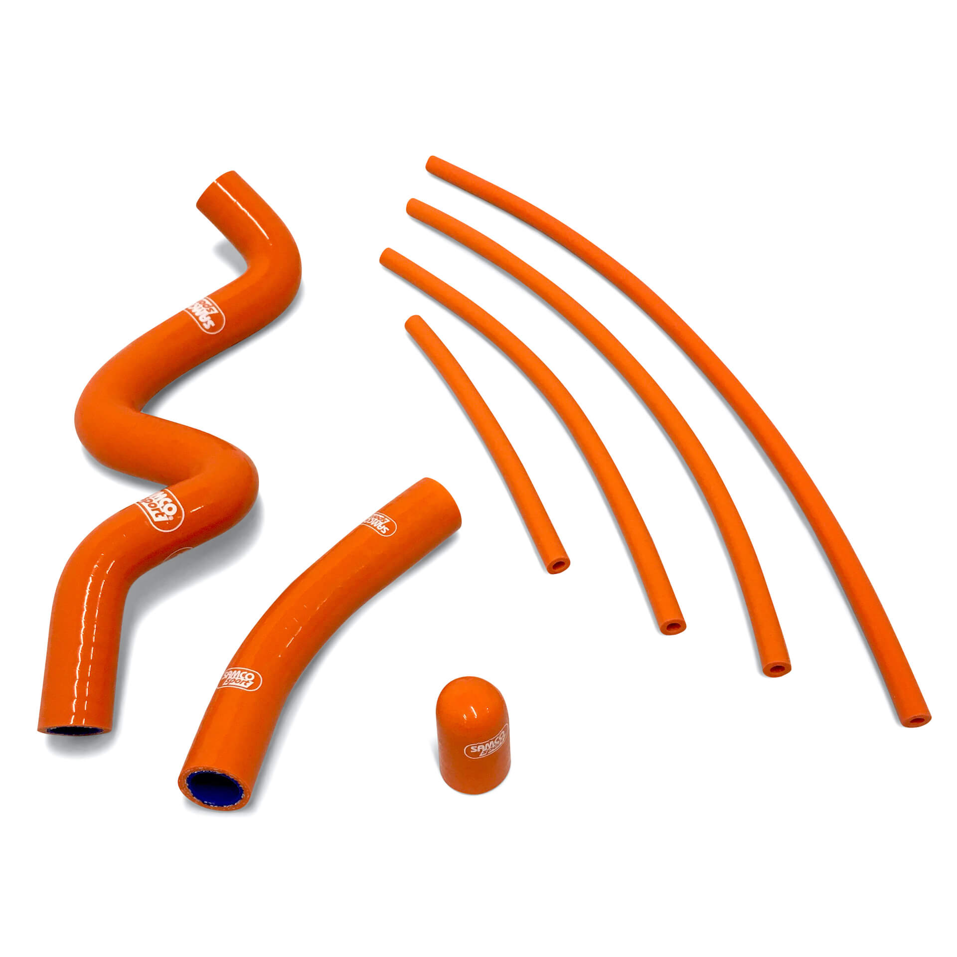 Tubi siliconici Samco modifica impianto bypassando il termostato per KTM 390 RC 2014-2021