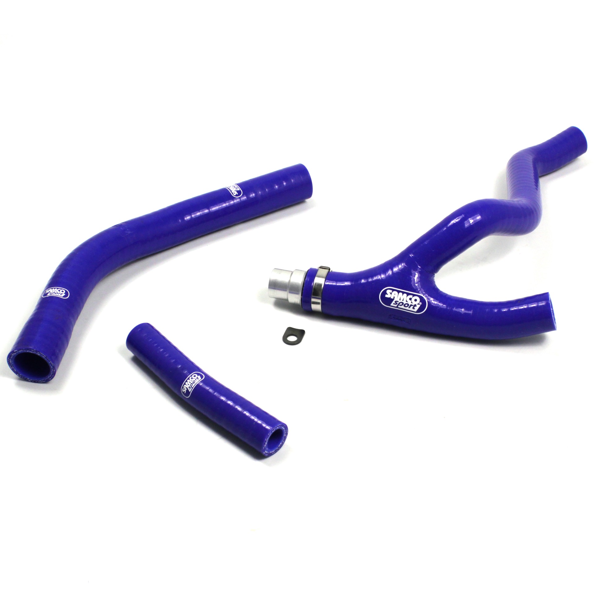 Tubi siliconici Samco modifica impianto con raccordo a Y per YAMAHA YZ 450 F 2014-2017