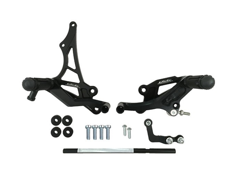 Gruppo pedane 1.0 Valtermoto cambio rovesciato per SUZUKI GSX-R 600 2006-2007