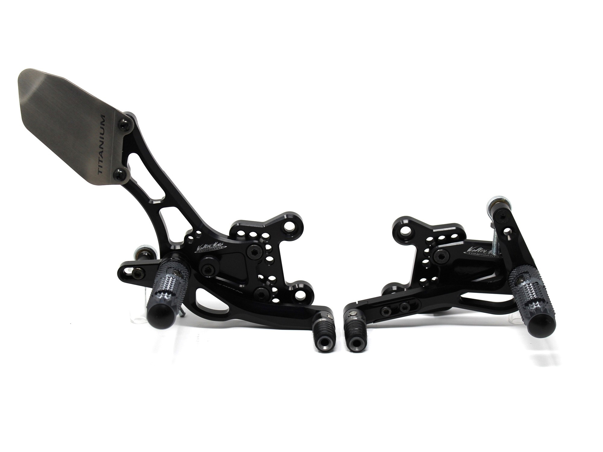 Gruppo pedane 3.5 Valtermoto cambio rovesciato per APRILIA RSV4 RF/RR 2017-2018
