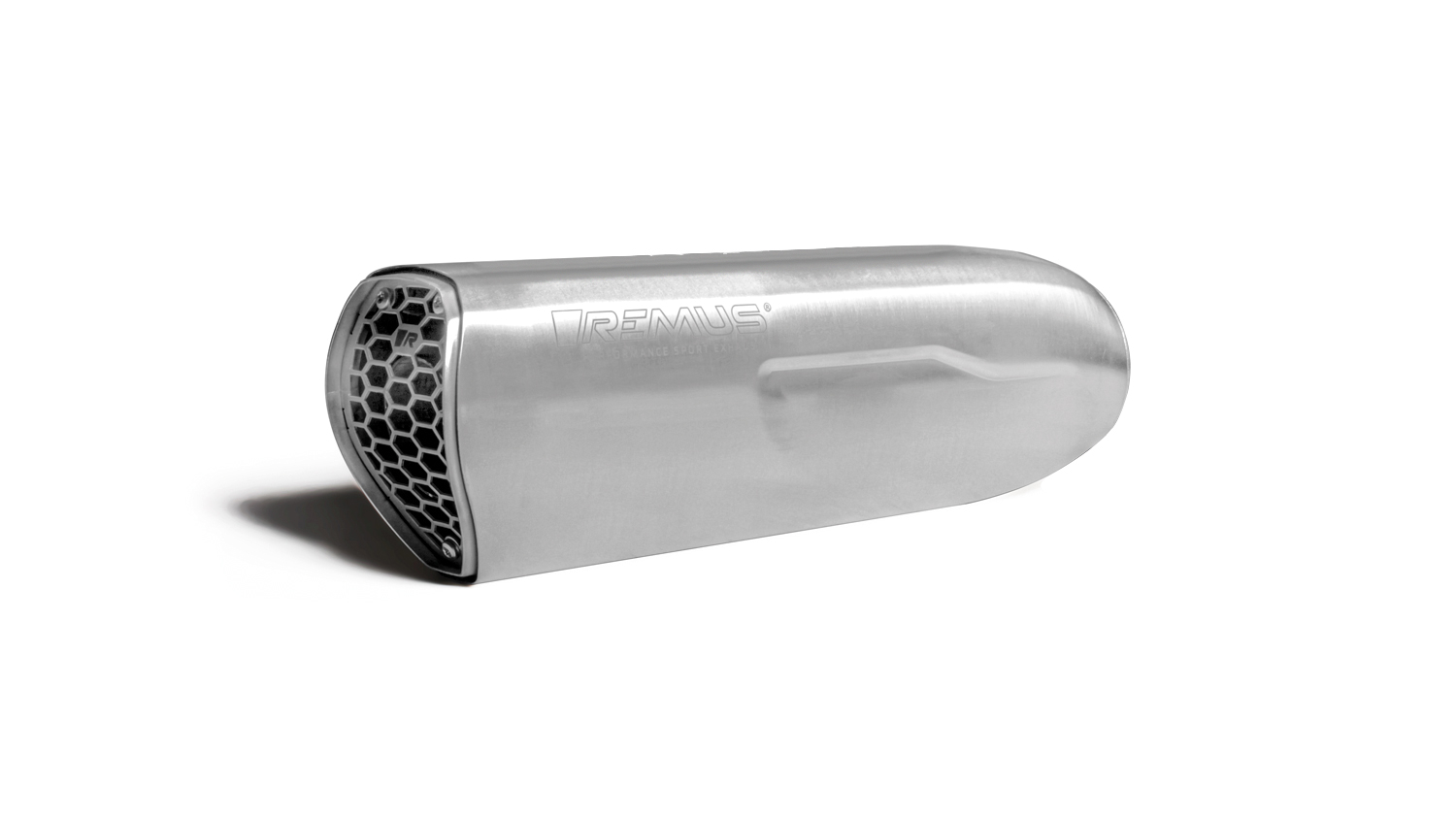 Silenziatore Remus Nxt acciaio spazzolato omologato per HONDA CB 750 HORNET 2023-2024