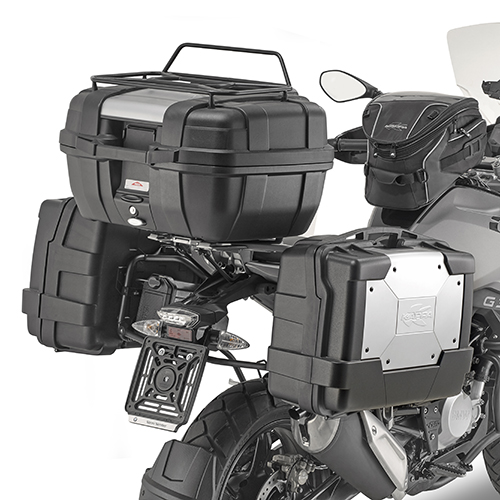Portavaligie laterale Kappa specifico per valigie MONOKEY o RETRO FIT per BMW G 310 GS 2017-2025