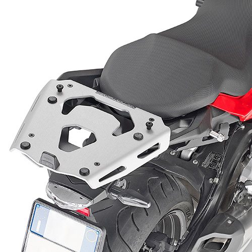 Attacco posteriore in alluminio anodizzato specifico per bauletto MONOKEY per BMW F 900 R 2020-2025