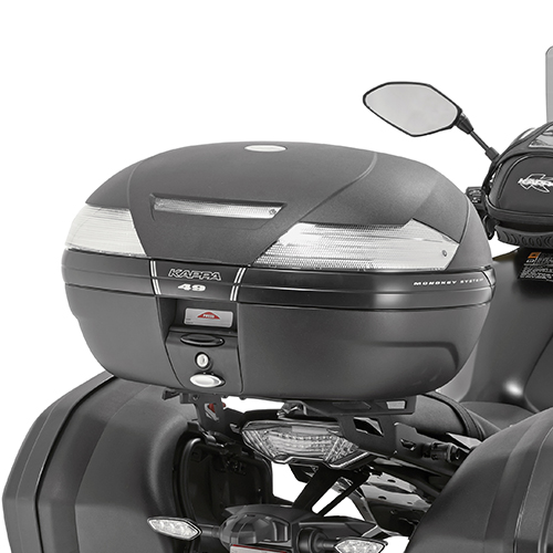 Attacco posteriore specifico per bauletto MONOKEY o MONOLOCK per YAMAHA MT-10 2016-2020