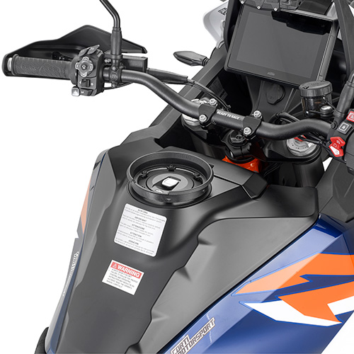 Flangia specifica per l'utilizzo di borse da serbatoio TANKLOCK per KTM 1290 SUPER ADVENTURE R 2021-2025