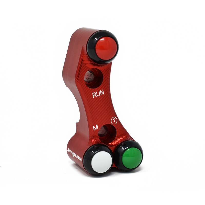 Pulsantiera Jetprime destra stradale Rossa per BMW M 1000 RR 2021-2024