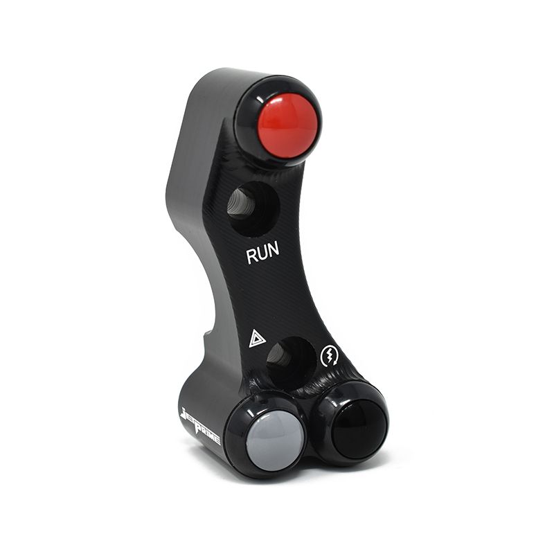 Pulsantiera Jetprime destra stradale Nera per YAMAHA YZF-R7 2022-2024