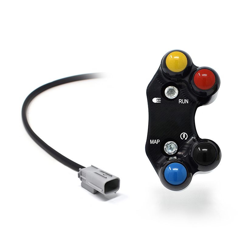 Pulsantiera Jetprime destra stradale Nera per APRILIA RS 660 2025