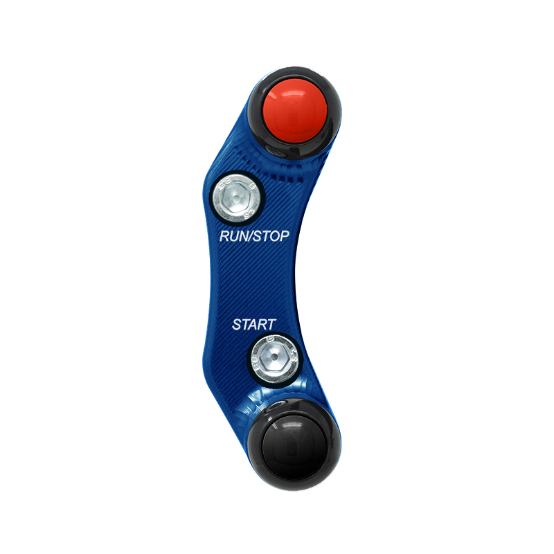 Pulsantiera Jetprime destra stradale Blu per pompa Brembo per APRILIA RSV4 1100 /FACTORY 2019-2020