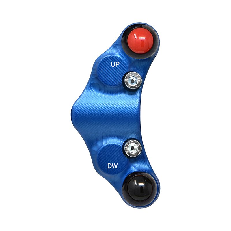 Pulsantiera Jetprime sinistra stradale Blu per YAMAHA YZF 1000 R1 2015-2019