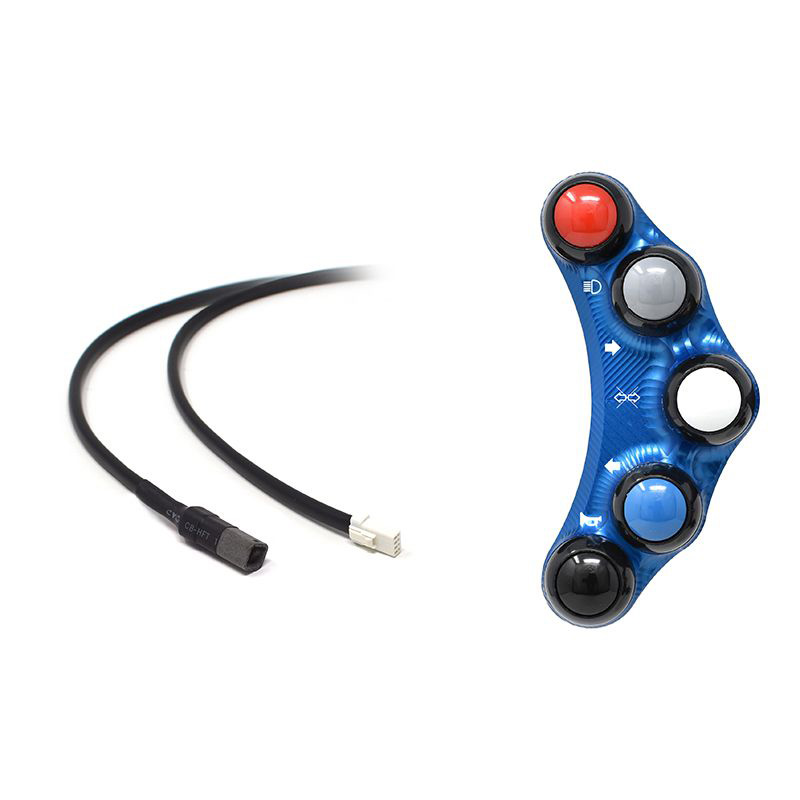 Pulsantiera Jetprime sinistra stradale Blu per BMW S 1000 XR 2020-2024