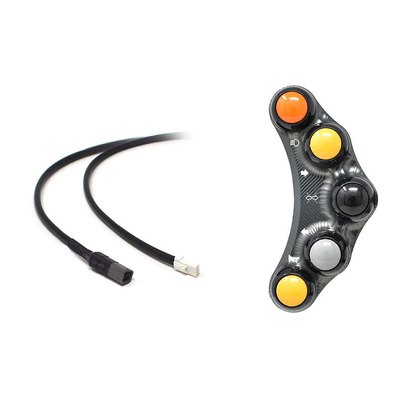 Pulsantiera Jetprime sinistra stradale Titanio per BMW S 1000 XR 2020-2024
