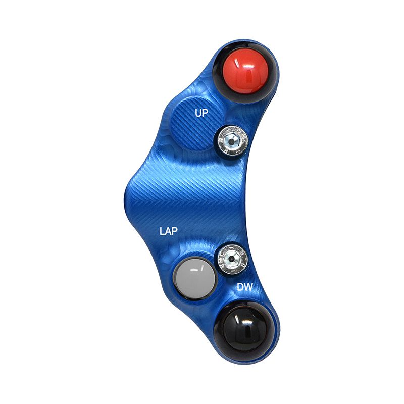 Pulsantiera Jetprime sinistra stradale Blu per HONDA CBR 1000 RR 2017-2019