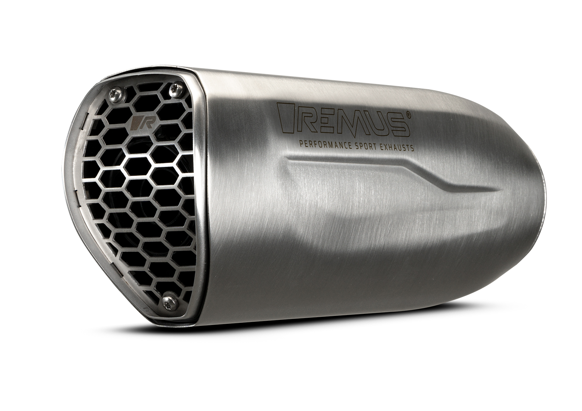 Silenziatore Remus Nxt acciaio spazzolato omologato per KTM 890 DUKE /R 2020-2023