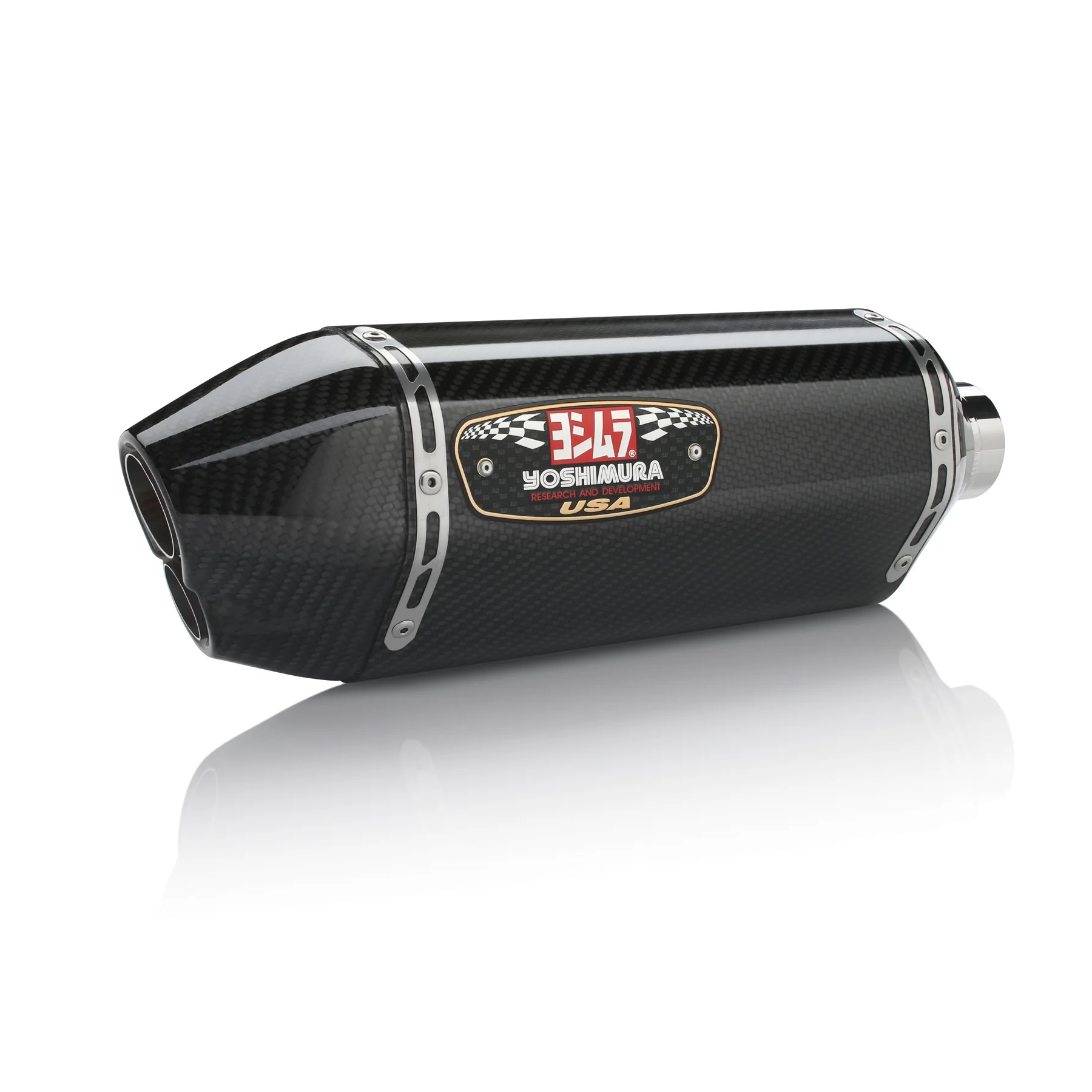 Terminale racing Yoshimura R-77D in Carbonio per KAWASAKI ZX 10 R 2011-2015