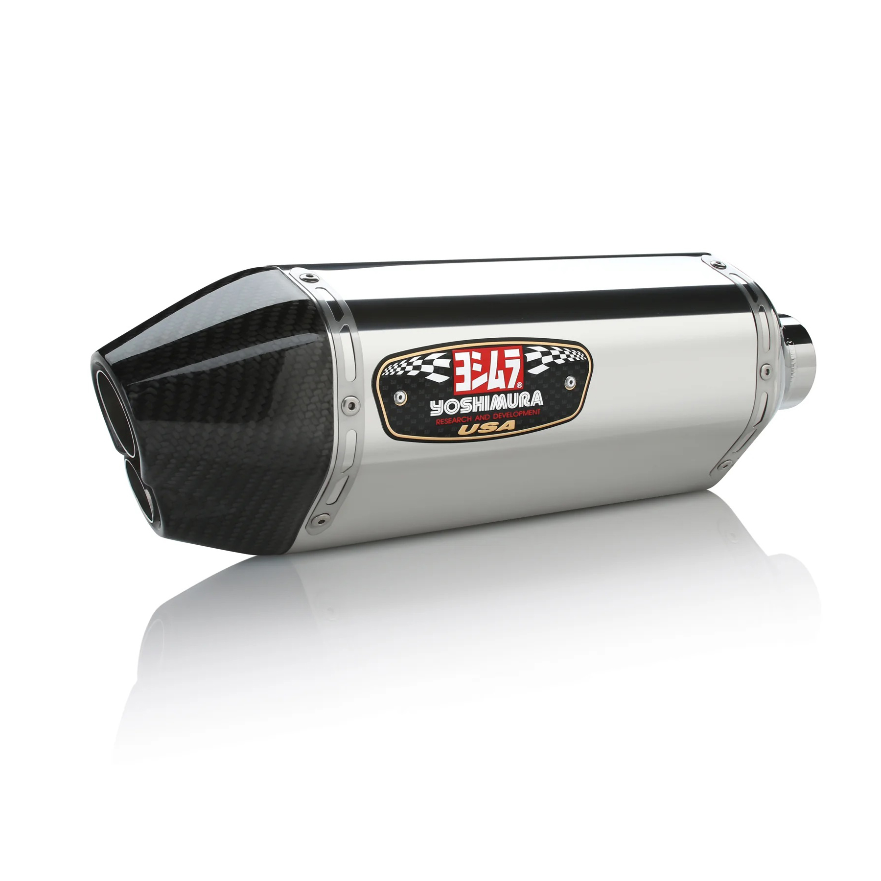 Terminale racing Yoshimura R-77D in Acciaio per SUZUKI GSX-R 1000 2012-2016