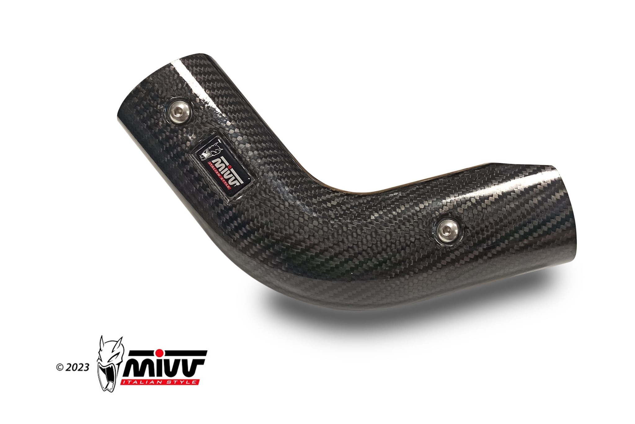 Paracalore Mivv in carbonio per scarico Dakar per HONDA XL 750 TRANSALP 2023-2025