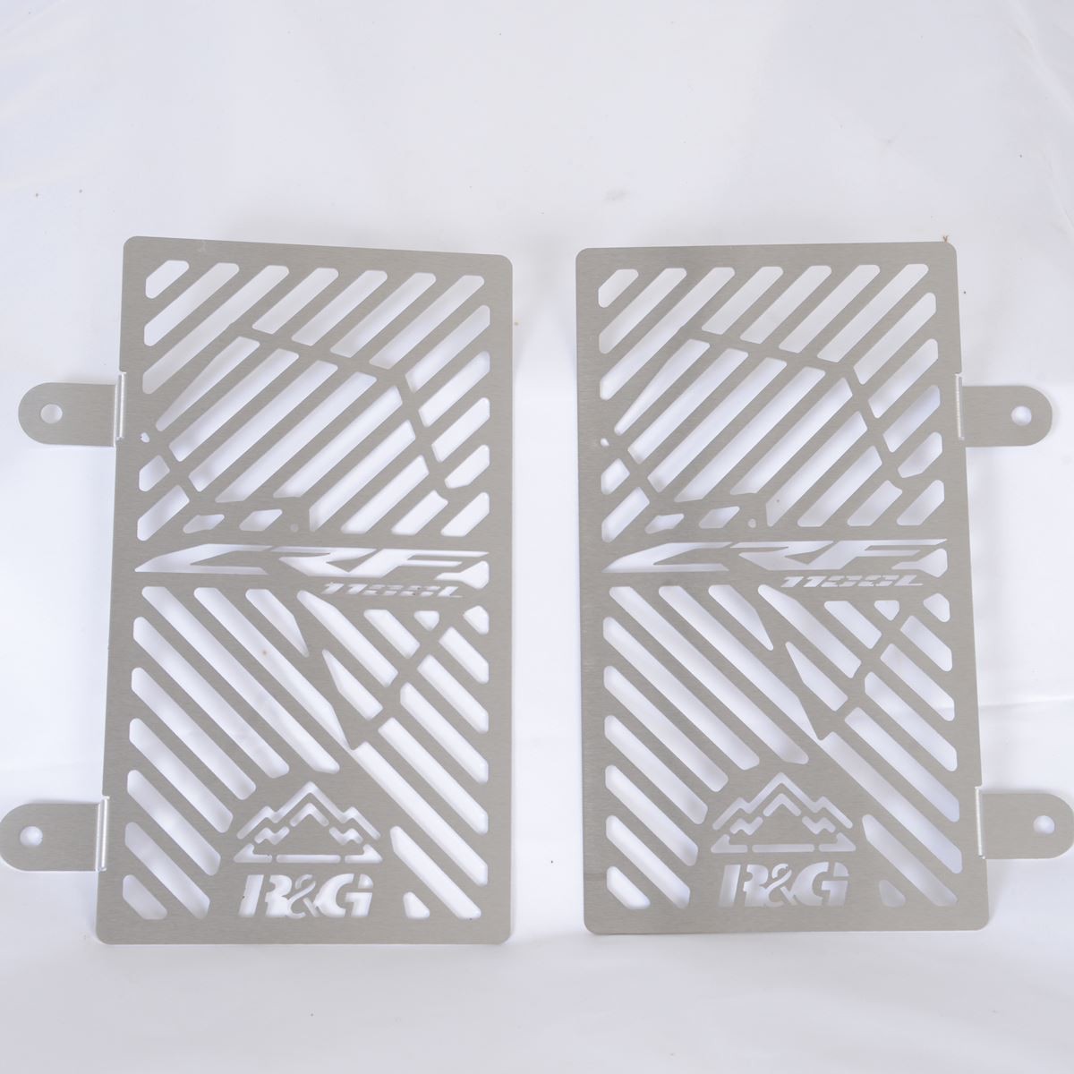 R&G Racing griglia protezione radiatore acqua con logo per HONDA CRF 1100 L AFRICA TWIN 2024-2025