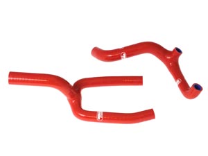 Tubi siliconici Samco modifica impianto con raccordo a Y per HUSQVARNA 125 CR 2006-2013