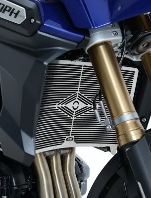 R&G Racing griglia protezione radiatore acqua in acciaio inox per TRIUMPH TIGER 1200 /XC 2012-2017
