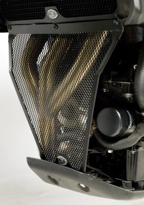 R&G Racing griglia protezione collettori in alluminio per TRIUMPH TIGER 800 2011-2014