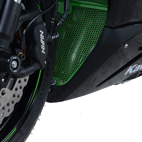 R&G Racing griglia protezione collettori in alluminio per KAWASAKI ZX 6 R 2019-2021