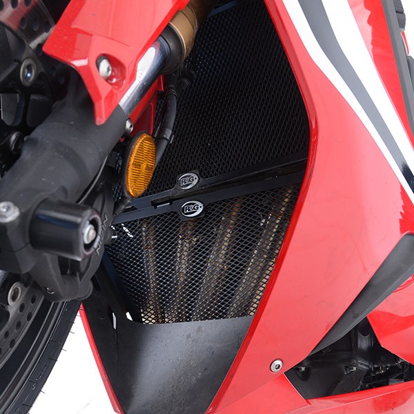 R&G Racing griglia protezione collettori in alluminio per HONDA CBR 650 R 2019-2023