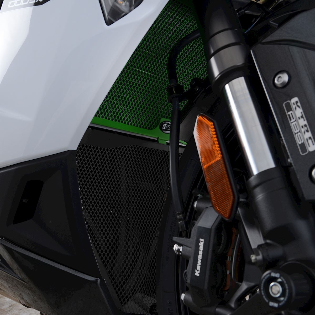 R&G Racing griglia protezione collettori in alluminio per KAWASAKI NINJA 1000 SX 2020-2023