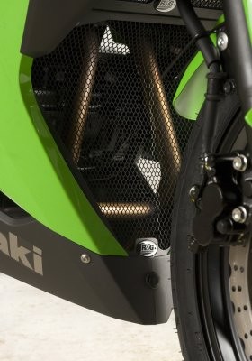 R&G Racing griglia protezione collettori in alluminio per KAWASAKI NINJA 300 R 2013-2017